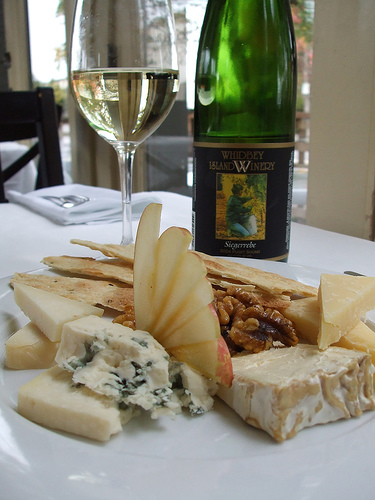 Wine And Cheese Platter